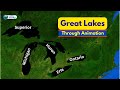 Great Lakes ( महान झीलें ) | North America Lakes | World Geography | Geo Study #upsc #geography