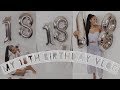 MY 18TH BIRTHDAY VLOG + GRWM | DIY BIRTHDAY PHOTOSHOOT