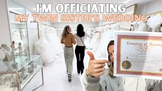 Wedding dress shopping with my sister! 🥺