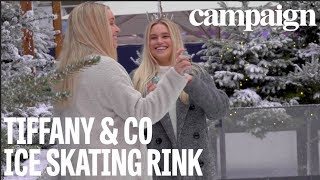 Tiffany & Co ice skating rink