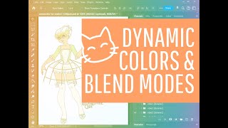 Dynamic Colors, Multi Colored Items & Blend Modes