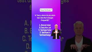 In Tosca, where do you store test data that changes frequently?