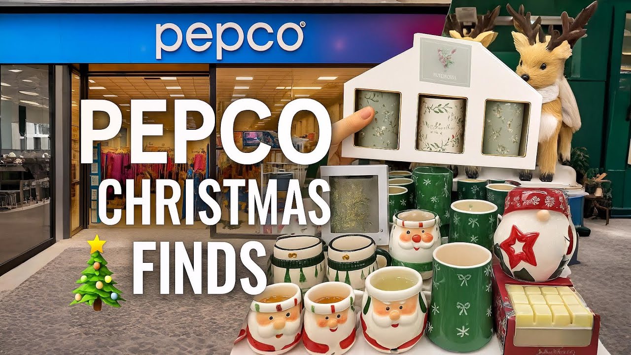 PEPCO | Christmas Home Finds 🎁✨ | Cozy Shopping Tour