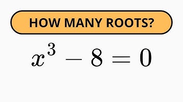 How Many Roots? Solve x3-8=0 | Hidden Cubic Challenge