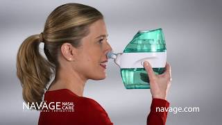 Naväge Nasal Care Flushes Allergens, Mucus, Dust and Germs