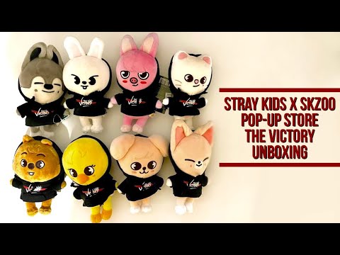 Stray Kids X Skzoo Pop Up Store: The Victory Unboxing!