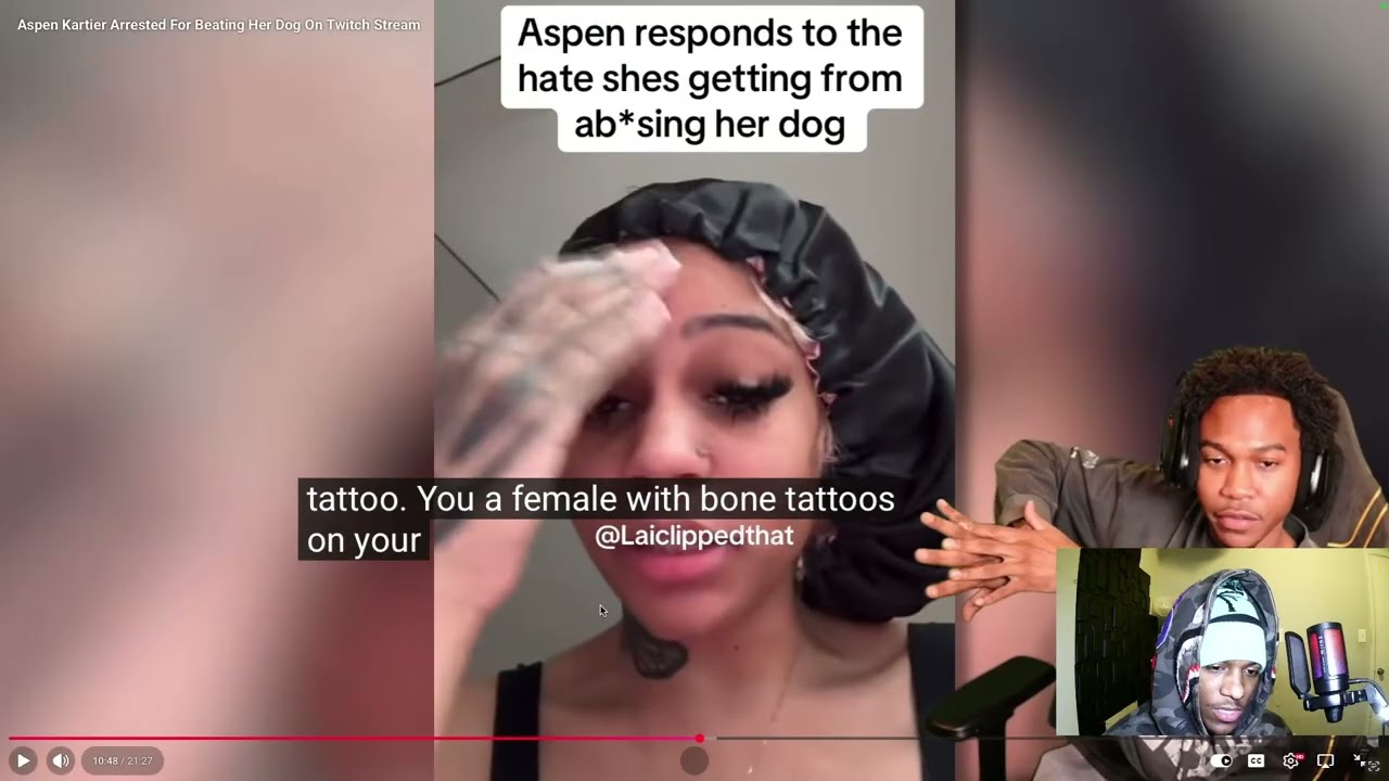 KXLLREACTS| ASPEN KARTIER GOES TO JAIL FOR DOG ABUSE ON LIVE IN 4K INCHICAGO|