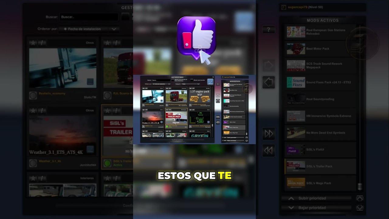 Conoce la interfaz del menu del juego