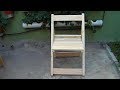 Katlanır Ahşap Sandalye Yapımı / Homemade Folding Wooden Chair