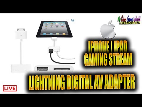 Apple Lightning Digital AV Adapter | iPad | iPhone | Game Stream |  My Video Games World