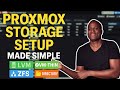Proxmox Storage Setup: LVM, ZFS & More Made Easy