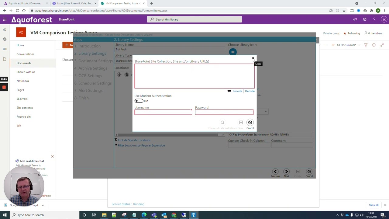 How to Audit the Sharepoint Library with Searchlight OCR