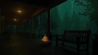 Heavy Rain and Thunderstorm Sounds – Fall Asleep Naturally Tonight