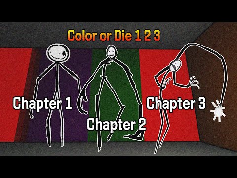 Roblox [How to clear Color or Die Chapter 1 2 3] Full Walkthrough