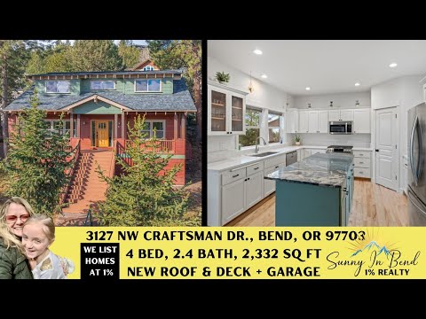 3127 NW Craftsman Drive, Bend, OR home video tour