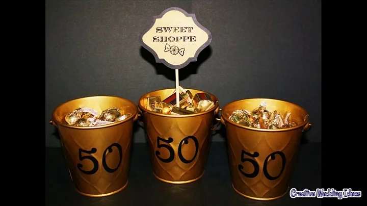 50th Wedding Anniversary Decoration Ideas