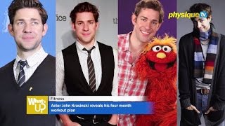 Actor John Krasinski reveals his four month workout plan