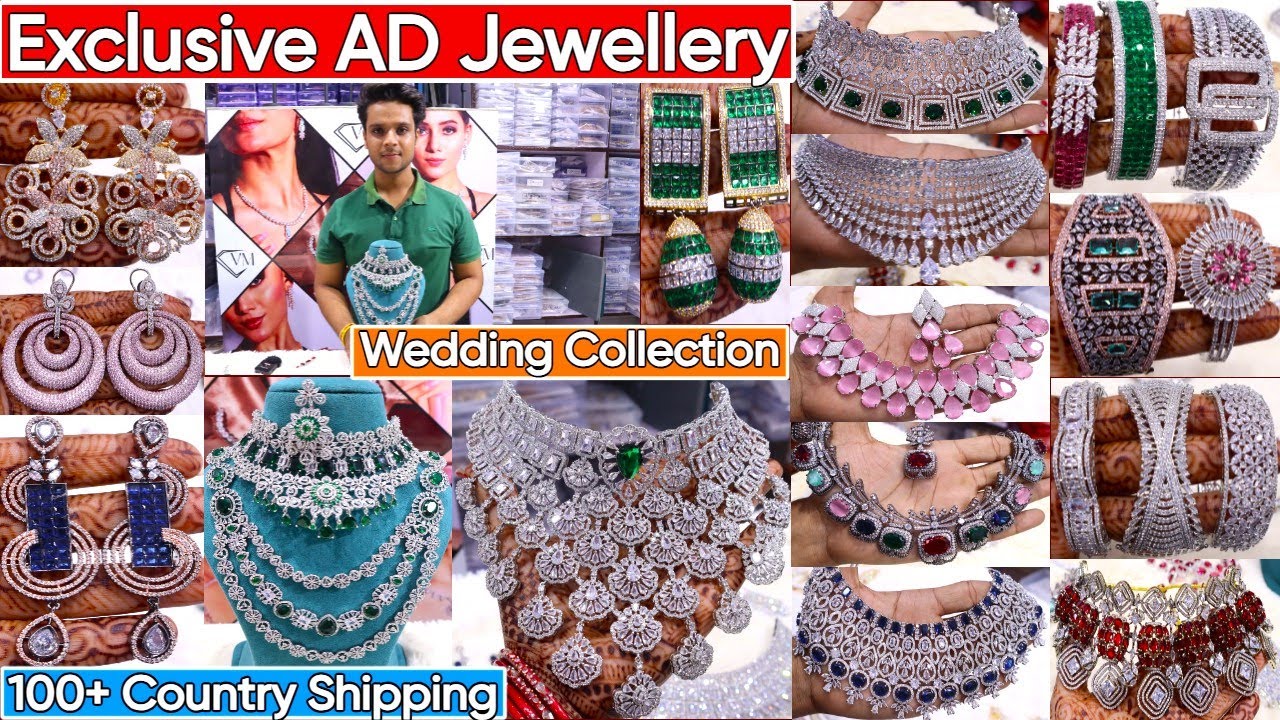 Exclusive Bridal AD Jewellery Collection 2024 | New Trending Bollywood Designer Wedding Jewellery