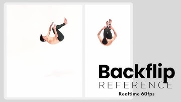Backflip Reference – Floor - Male | Realtime 60fps | Body Mechanics for Animation