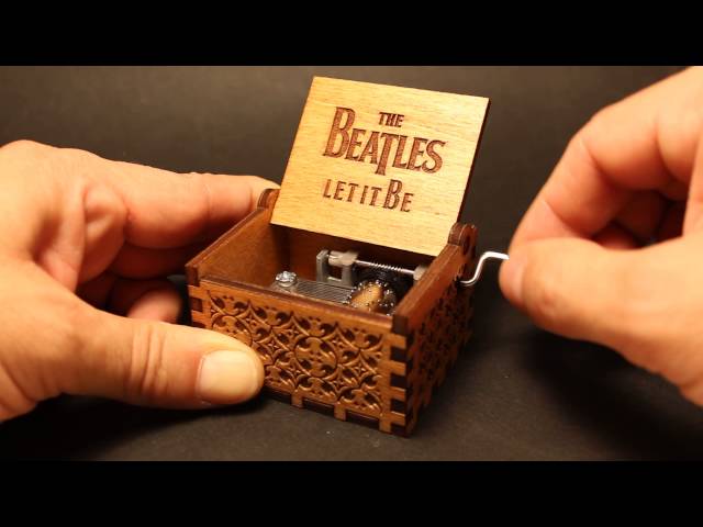 The Beatles Let It Be Music Box (Invenio Crafts) class=