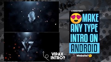 How To make Intro like Vipax | Vipax Jesa intro Kese banaye | mascot logo intro maker website | sneh