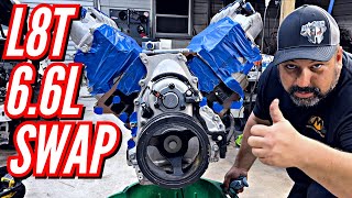 New L8T 6.6 GEN V Engine Swap CAMARO SS BIG HP and Torque!! 4th Gen FBODY #L8T