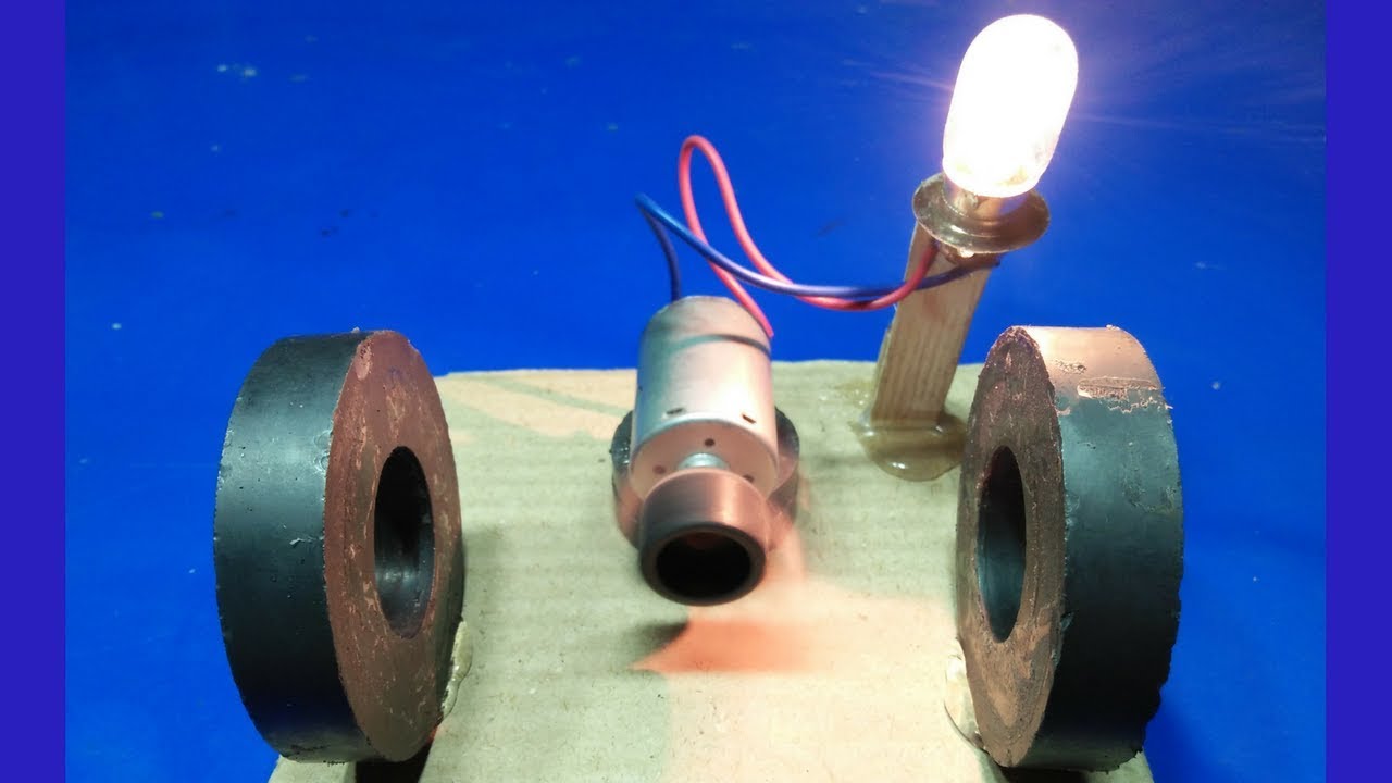 magnet + motor free energy device new project technology 2018 - YouTube