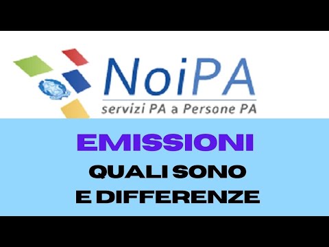 EMISSIONI NOIPA: quali sono e differenze