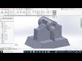 SolidWorks Practice Exercises for Beginners - 20 #solidworks #autocad #btech #cad #mechanical