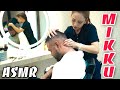 MIKKU BARBER DEEP TISSUE HEAD MASSAGE WITH CRACKINGS 💈INDIAN BARBER💈ASMR