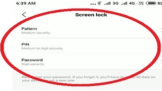 Redmi || How to Set Screen Lock Password on Redmi Note 5 Pro, 5a, Redmi 4, Redmi 7 Pro