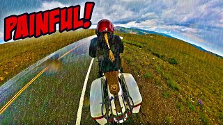 This was not supposed to happen riding through Wyoming! Jess Goes West Ep. 02