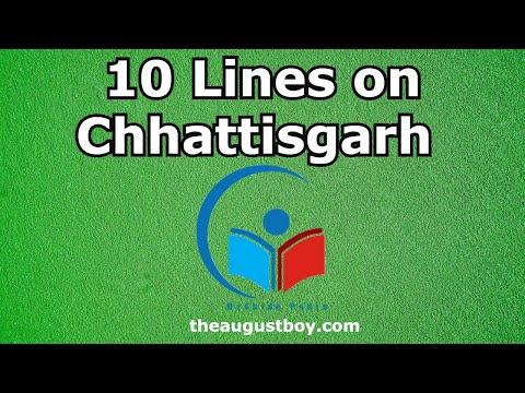 10 Lines on Chhattisgarh in English | Essay on  Chhattisgarh in English | @MyGuide Pedia