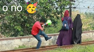 viral train horn prank 2022 funny comedy video kb fun tv lg