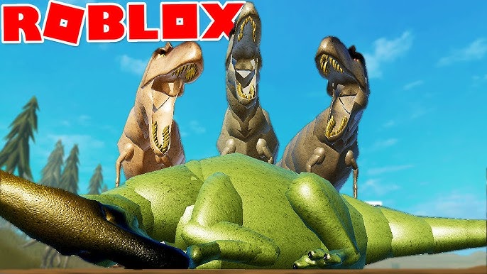 NOVO JOGO de DINOSSAURO ULTRA REALISTA!  ROBLOX Project: Resurrection 