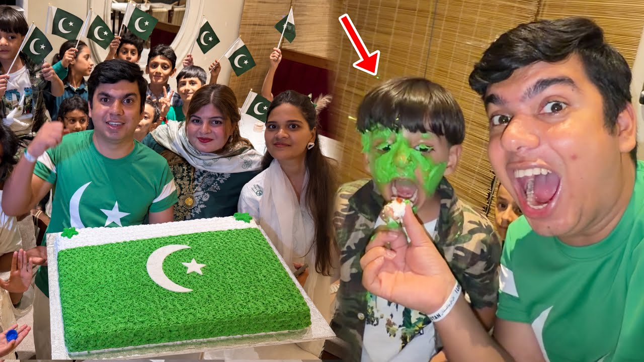 Mamu Family Na 14 August Ki Celebration Ki 🥳