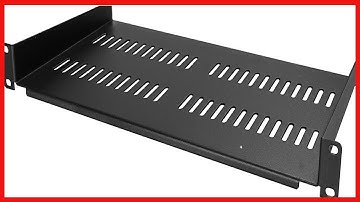 Great product -  StarTech.com 1U Server Rack Shelf - Universal Vented Rack Mount Cantilever Tray for