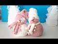 СНЕГОВИК ИЗ НОСКОВ ЗА 5 МИНУТ..МК.... A SOCK SNOWMAN IN 5 MINUTES...