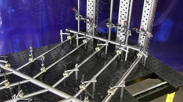 Set up a Stair Rail Fixture