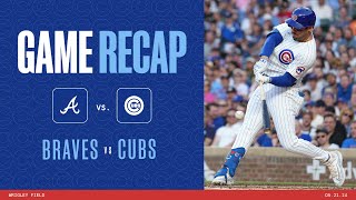 Game Highlights: Cubs Bullpen Shuts Down the Braves and Hoerner Walks It Off in Extras | 5/21/24