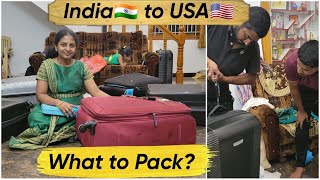 What to Pack from India to USA | Packing to USA | Packing Tips | Pudhumai Sei