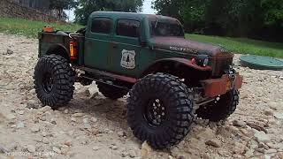 Aged and Patina Axial SCX24 Dodge Power Wagon