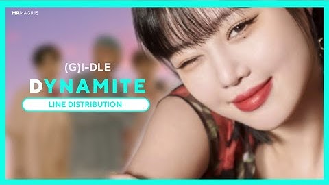 How would (G)I-DLE sing DYNAMITE by BTS