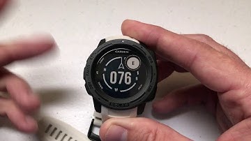 Garmin Instinct - Add and View Alternate Time Zones
