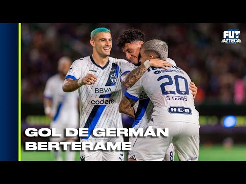 ¡GOL de Germán Berterame! | Mazatlán 0-3 Rayados | Jornada 3 Liga BBVA MX Apertura  2023