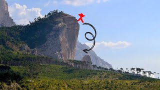 My Jump from a Cliff. @RocknRopeJT Crimea, Ukraine 2013.