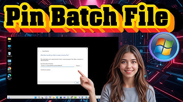 How To Pin a Batch File to the Windows 11 Taskbar or Start Menu - Quick Tutorial