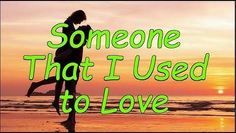 Thumbnail of Someone That I Used To Love (lyrics) - Barbra Streisand