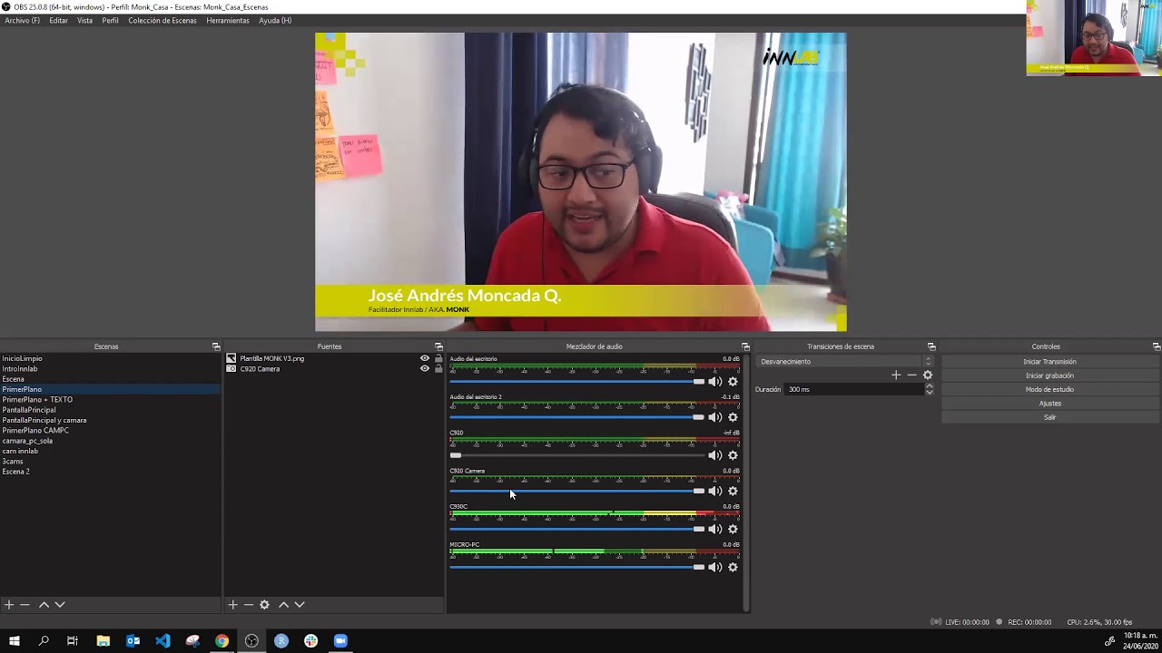 Webinar profes digitales Transmisión en vivo y pregrabados