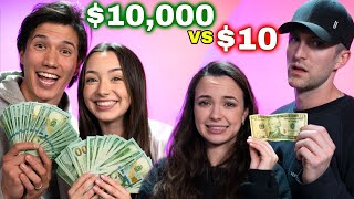 Swapping the $10 Date VS $10,000 Date! - Merrell Twins